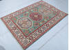 Kazak Green Hand Knotted 310 X 59 Area Rug 700-147535 Thumb 2
