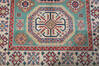 Kazak Green Hand Knotted 310 X 59 Area Rug 700-147535 Thumb 3