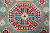 Kazak Green Hand Knotted 310 X 59 Area Rug 700-147535 Thumb 4