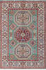 Kazak Green Hand Knotted 310 X 59  Area Rug 700-147535 Thumb 0