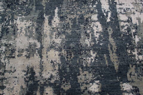 Jaipur Blue Round Hand Knotted 101 X 102 Area Rug 905-147542 Image 7