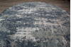 Jaipur Blue Round Hand Knotted 101 X 102 Area Rug 905-147542 Thumb 5