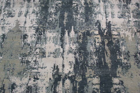 Jaipur Blue Round Hand Knotted 90 X 90 Area Rug 905-147543 Image 7