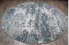 Jaipur Blue Round Hand Knotted 90 X 90  Area Rug 905-147543 Thumb 1
