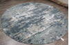 Jaipur Blue Round Hand Knotted 90 X 90  Area Rug 905-147543 Thumb 3