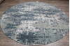Jaipur Blue Round Hand Knotted 90 X 90  Area Rug 905-147543 Thumb 4