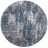Jaipur Blue Round Hand Knotted 90 X 90 Area Rug 905-147543 Thumb 0