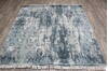 Jaipur Blue Square Hand Knotted 60 X 61  Area Rug 905-147544 Thumb 1