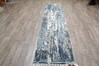 Jaipur Blue Runner Hand Knotted 26 X 103 Area Rug 905-147546 Thumb 1