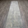 Jaipur Grey Runner Hand Knotted 26 X 120  Area Rug 905-147550 Thumb 1