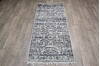 Jaipur Grey Runner Hand Knotted 60 X 26  Area Rug 905-147556 Thumb 1