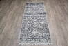 Jaipur Grey Runner Hand Knotted 60 X 26 Area Rug 905-147556 Thumb 1