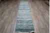 Jaipur Blue Runner Hand Knotted 26 X 100 Area Rug 905-147557 Thumb 1