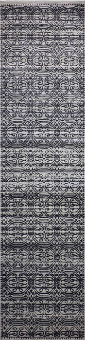 Jaipur Grey Runner Hand Knotted 26 X 100 Area Rug 905-147558 Image 0