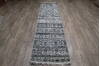 Jaipur Grey Runner Hand Knotted 26 X 100  Area Rug 905-147558 Thumb 1
