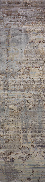 Jaipur Grey Runner Hand Knotted 27 X 910 Area Rug 905-147560 Image 0