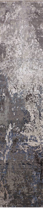 Jaipur Grey Runner Hand Knotted 26 X 1110 Area Rug 905-147563 Image 0
