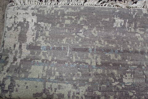 Jaipur Purple Runner Hand Knotted 26 X 1111 Area Rug 905-147564 Image 6