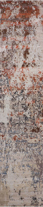 Jaipur Grey Runner Hand Knotted 26 X 1111 Area Rug 905-147565 Image 0