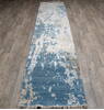 Jaipur Blue Runner Hand Knotted 27 X 120 Area Rug 905-147566 Thumb 1