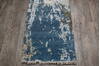 Jaipur Blue Runner Hand Knotted 27 X 120  Area Rug 905-147566 Thumb 2