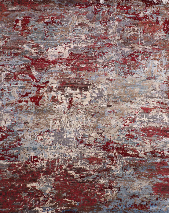 Jaipur Red Hand Knotted 80 X 100 Area Rug 905-147570 Image 0