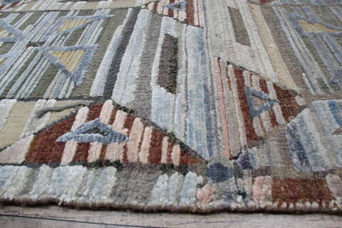Jaipur Blue Hand Knotted 811 X 120 Area Rug 905-147571 Image 4