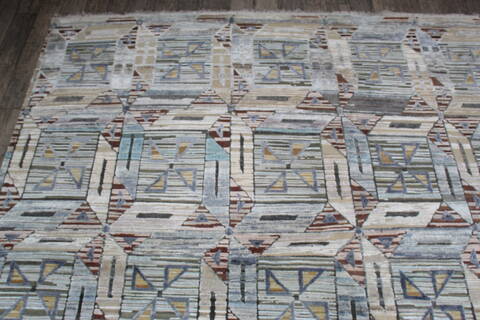 Jaipur Blue Hand Knotted 811 X 120 Area Rug 905-147571 Image 9