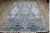 Jaipur Blue Hand Knotted 511 X 93  Area Rug 905-147575 Thumb 1