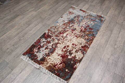 Jaipur Grey Hand Knotted 29 X 53 Area Rug 905-147578 Image 3
