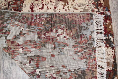 Jaipur Grey Hand Knotted 29 X 53 Area Rug 905-147578 Image 7