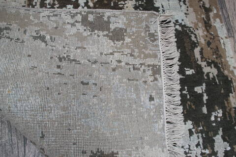 Jaipur Grey Hand Knotted 30 X 50 Area Rug 905-147579 Image 5
