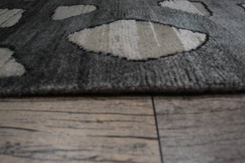 Jaipur Grey Runner Hand Knotted 26 X 100 Area Rug 905-147582 Image 3