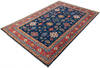 Kazak Blue Hand Knotted 67 X 911 Area Rug 700-147585 Thumb 2