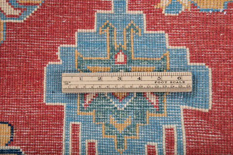 Kazak Red Hand Knotted 66 X 96 Area Rug 700-147586 Image 8