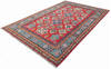 Kazak Red Hand Knotted 66 X 96  Area Rug 700-147586 Thumb 2