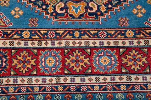 Kazak Blue Hand Knotted 55 X 80 Area Rug 700-147587 Image 4