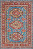Kazak Blue Hand Knotted 55 X 80 Area Rug 700-147587 Thumb 0