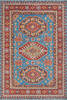 Kazak Blue Hand Knotted 55 X 80  Area Rug 700-147587 Thumb 0