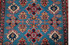 Kazak Blue Hand Knotted 40 X 510 Area Rug 700-147590 Thumb 5