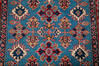 Kazak Blue Hand Knotted 40 X 510  Area Rug 700-147590 Thumb 5