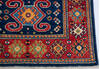 Kazak Blue Runner Hand Knotted 29 X 100  Area Rug 700-147591 Thumb 4