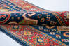 Kazak Blue Runner Hand Knotted 29 X 100 Area Rug 700-147591 Thumb 5