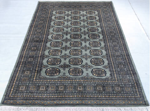 Bokhara Green Hand Knotted 48 X 610 Area Rug 700-147594 Image 1