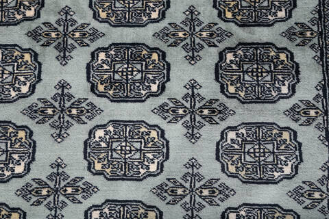 Bokhara Green Hand Knotted 48 X 610 Area Rug 700-147594 Image 3