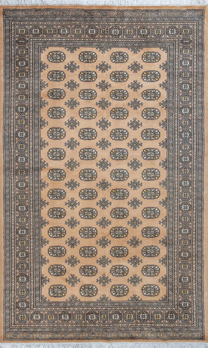 Bokhara Beige Hand Knotted 53 X 84 Area Rug 700-147595 Image 0