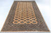 Bokhara Beige Hand Knotted 53 X 84  Area Rug 700-147595 Thumb 1