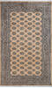 Bokhara Beige Hand Knotted 53 X 84 Area Rug 700-147595 Thumb 0