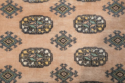 Bokhara Beige Hand Knotted 51 X 84 Area Rug 700-147596 Image 3