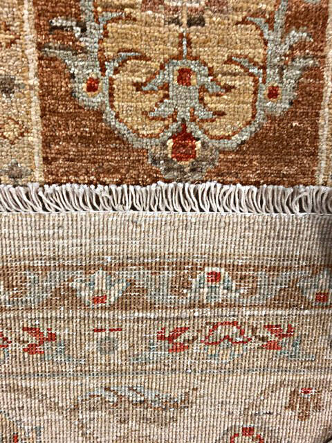 Ziegler Beige Hand Knotted 68 X 86 Area Rug 125-147601 Image 1